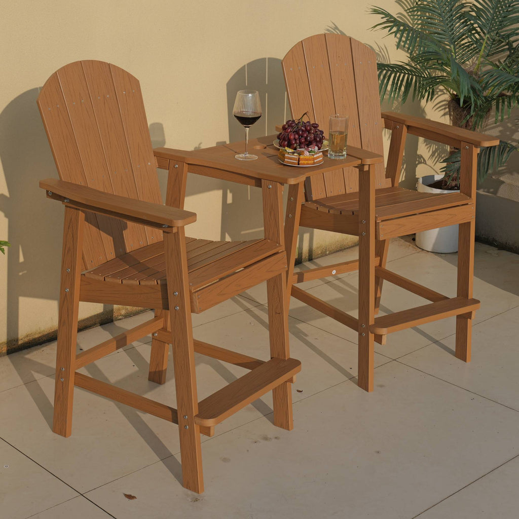 Outdoor Bar Chair Set