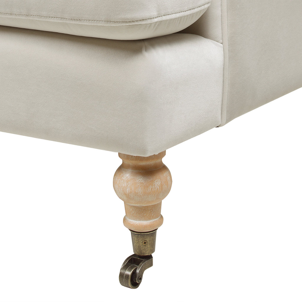 Alana 88" Lawson Two-Cushion Tightback Sofa, French