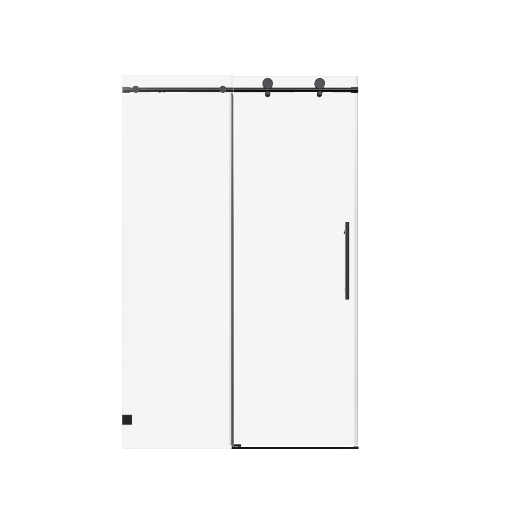 46-48" W * 76" H Frameless Single Sliding Shower Doors
