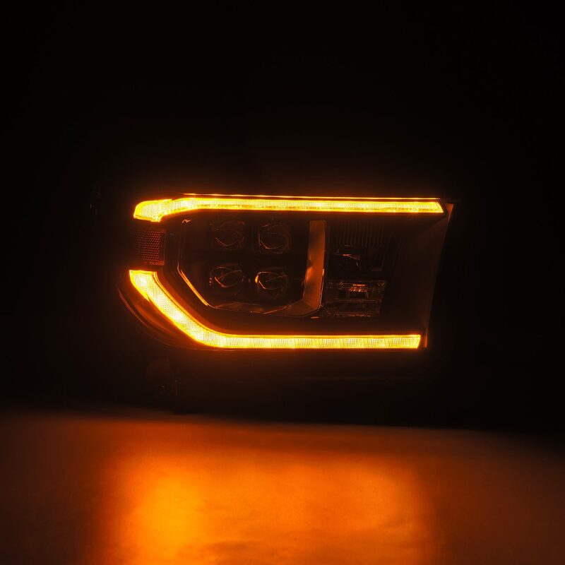AlphaRex 07-13 Toyota Tundra / 08-17 Sequoia NOVA LED Proj HL Chrome w/Actv Light Seq. Sig + DRL 880819 *Discontinued
