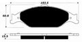 Porterfield Brake Pads for 2003 FORD MUSTANG