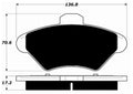 Porterfield Brake Pads for 1997 FORD THUNDERBIRD R/Drum