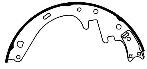 Porterfield Brake Shoes for 1978 FORD THUNDERBIRD