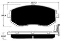 Porterfield Brake Pads for 2011 SUBARU WRX
