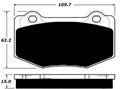 Porterfield Brake Pads for 2017 CADILLAC CTS-V w/ VRN