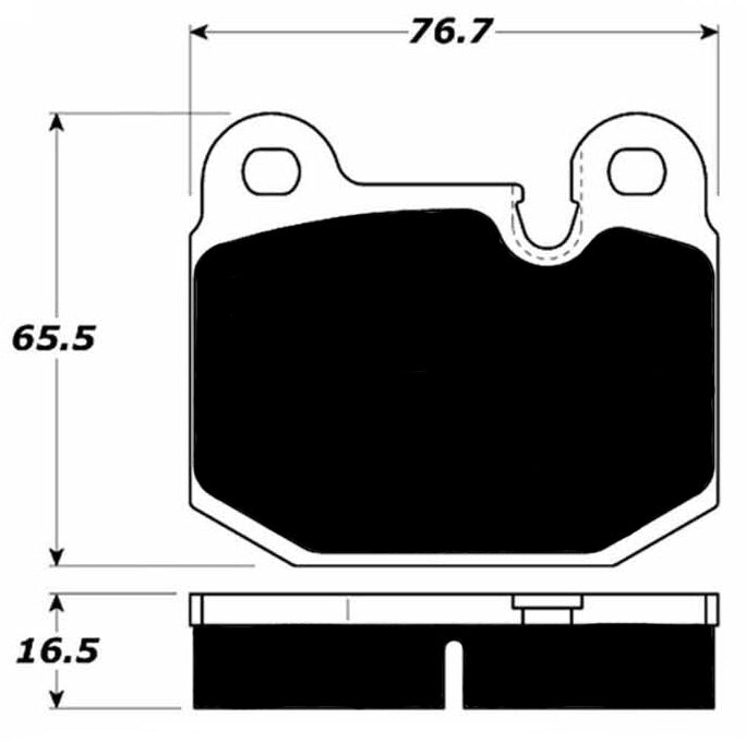 Porterfield Brake Pads for 1978 BMW 320i (Exc M Sport Brakes)