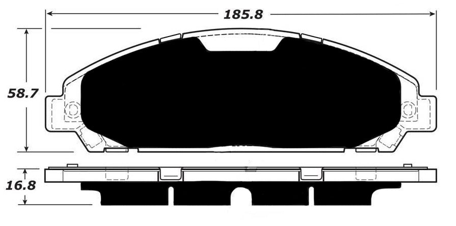 Porterfield Brake Pads for 2018 FORD Mustang 6 Cyl EcoBoost