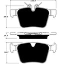 Porterfield Brake Pads for 2017 JAGUAR XE 16.5"