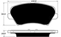 Porterfield Brake Pads for 2016 HYUNDAI VELOSTER-Non Turbo