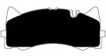 Porterfield Brake Pads for 2016 MERCEDES-BENZ C63 AMG incl S w/Silver Calipers