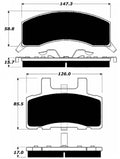 Porterfield Brake Pads for 1991 CHEVROLET K3500 4WD SRW