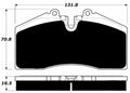 Porterfield Brake Pads for 1995 PORSCHE 911 Carrera 2 S
