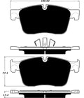 Porterfield Brake Pads for 2018 JAGUAR XF/XFR 6 Cyl