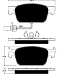 Porterfield Brake Pads for 2018 AUDI A4 w/314mm Front Disc