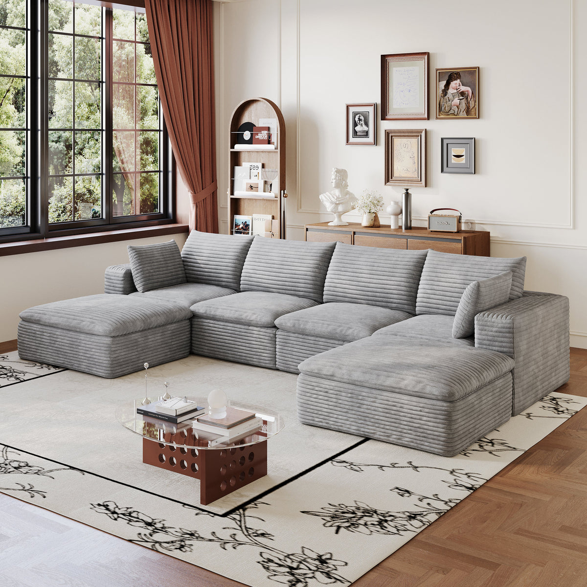 134" Cloud Sofa