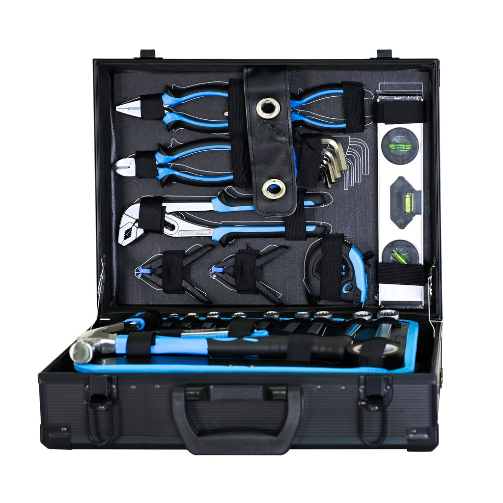 Combined Maintenance Tool Suitcase - 247 Pieces of Basic Home Maintenance Tool Set