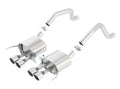Borla 15 Chevy Corvette C7 ZO6 6.2L w/o AFM NPP ATAK Quad RD RL IC Tips Center Rear Exit Exh 11909