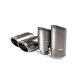 Akrapovic 2018+ Porsche Cayenne V6 (536) Tail Pipe Set (Titanium) TP-T/S/23