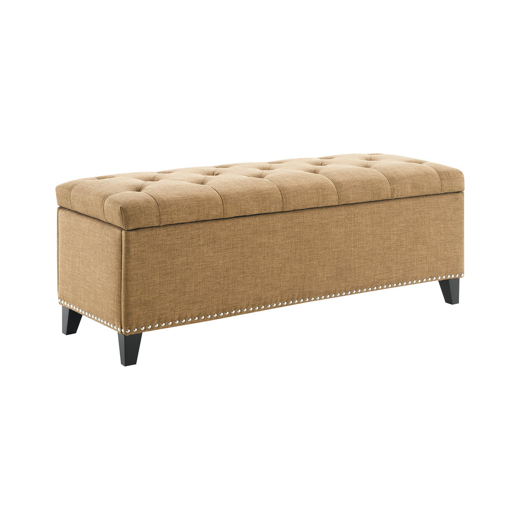 47.5" Storage Ottoman with Safety Close Hinge