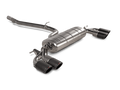 Akrapovic 2021+ Audi S3 Sedan (8Y) Evolution Line Cat Back (Titanium) w/Carbon Tips S-AU/TI/18H