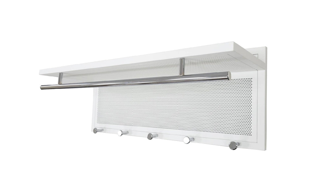 Esyspot Metal Powder Coating Hook Wall Mounted with Shelf