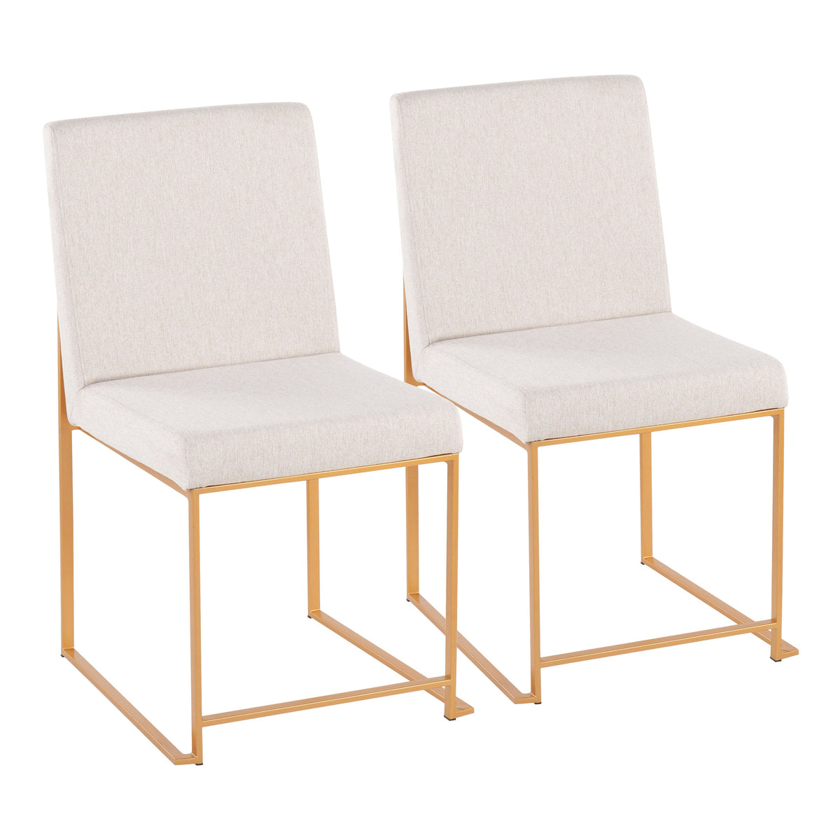 High Back Contemporary Dining Chair