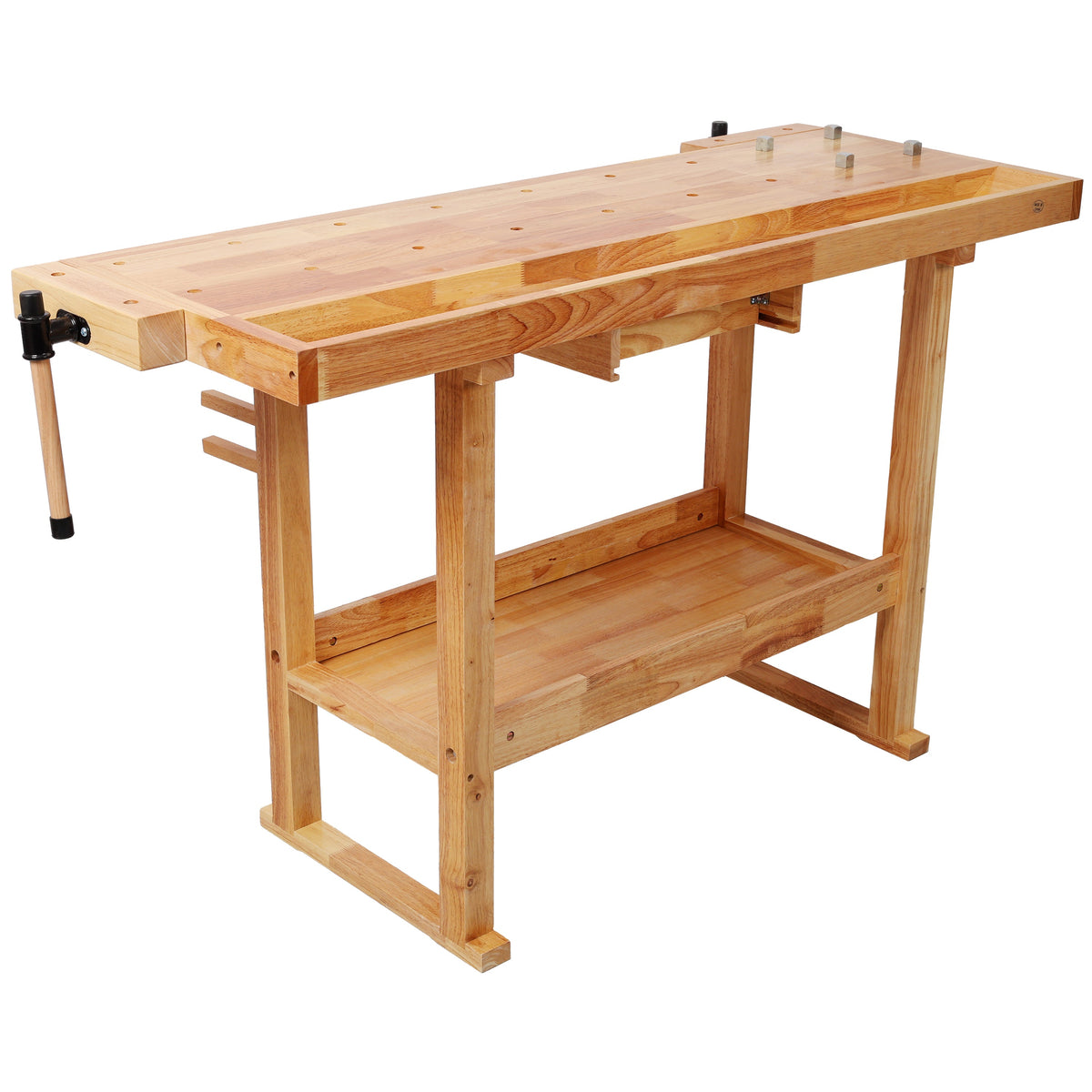 55" Heavy Duty Woodworking Bench with Adjustable Handle
