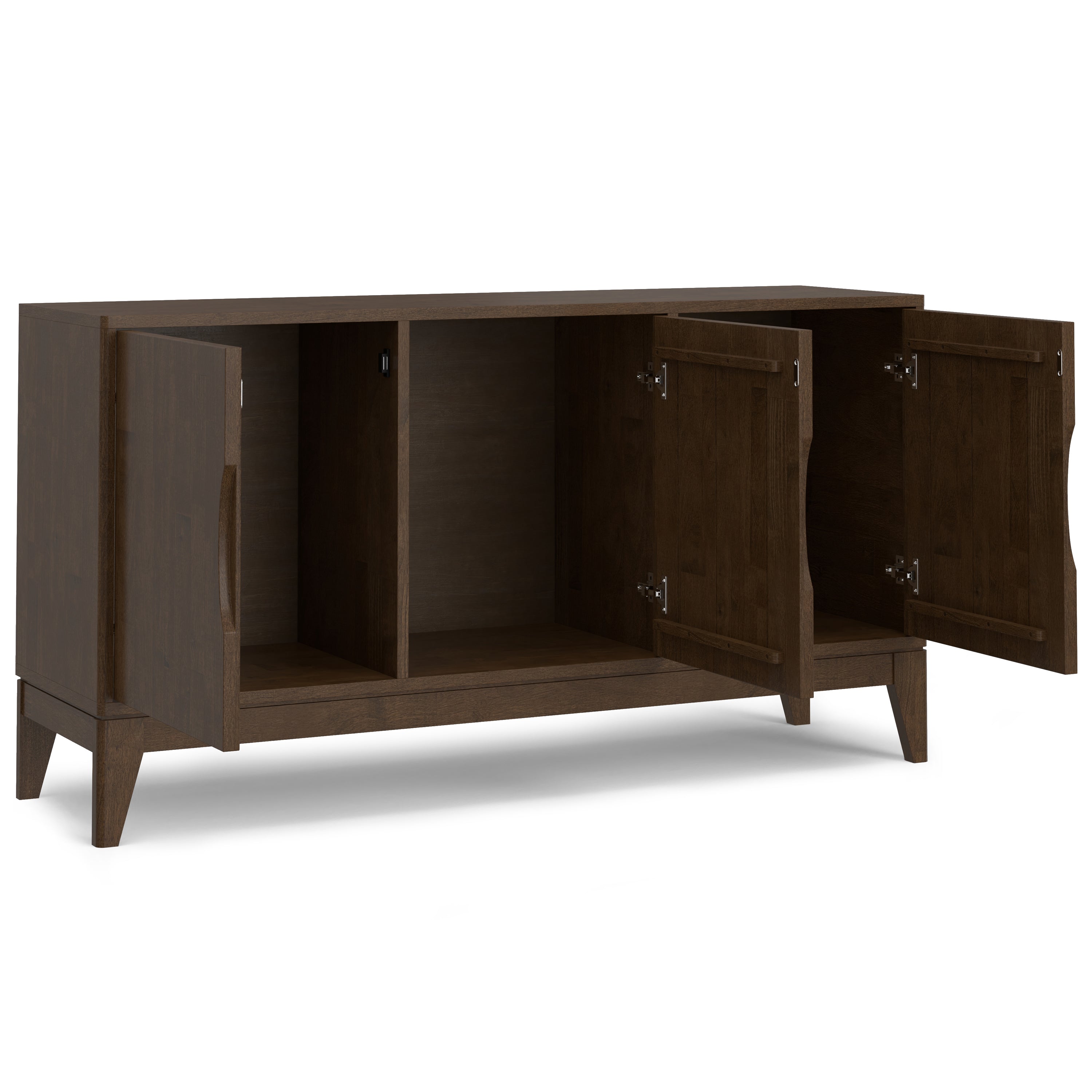 Harper 60 Inch Wide Solid Wood Sideboard Buffet