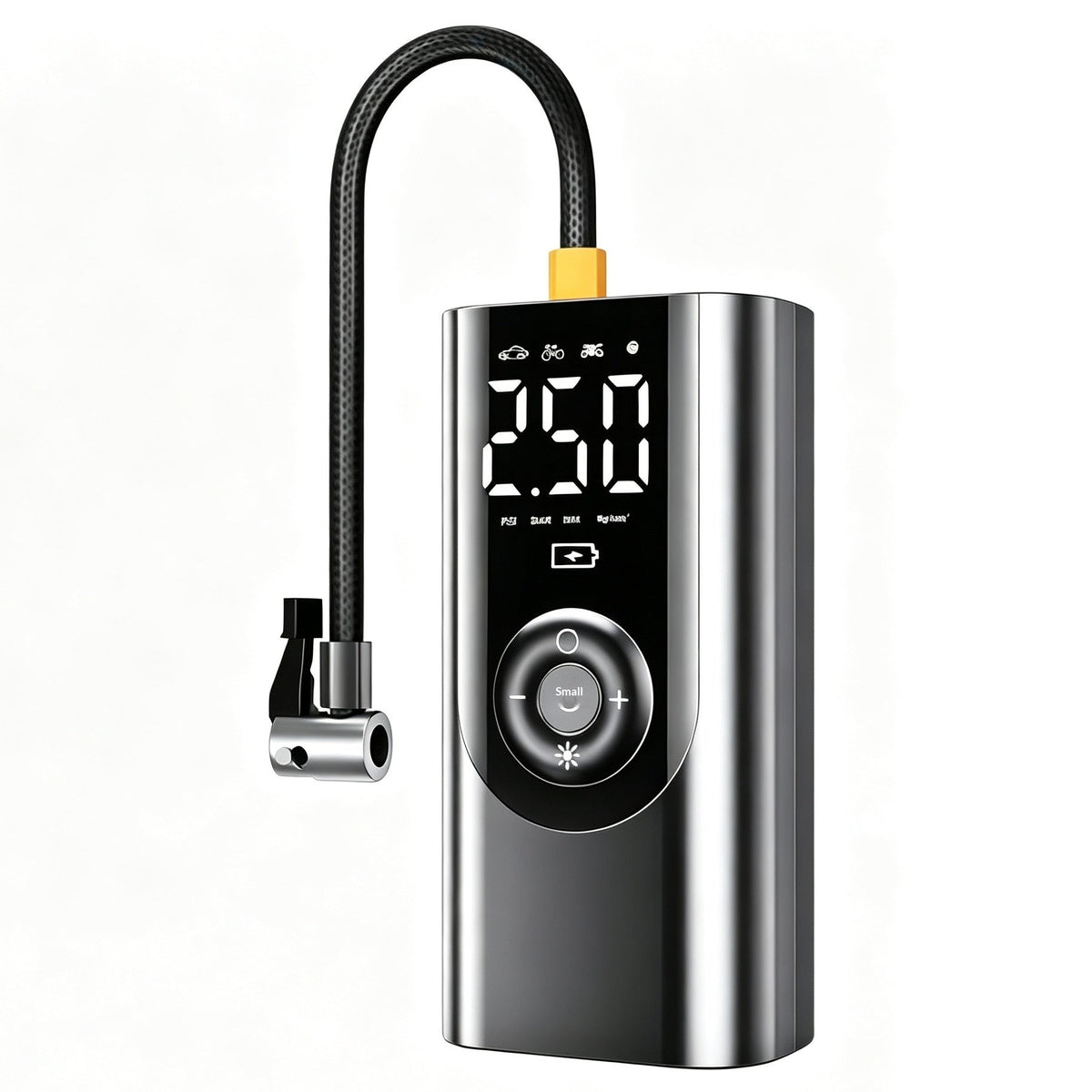 Portable Wireless Car Air Pump With Tire Pressure Monitoring