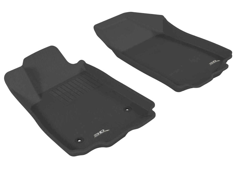 3D MAXpider 2012-2020 Chevrolet Sonic Kagu 1st Row Floormat - Black L1CH02911509
