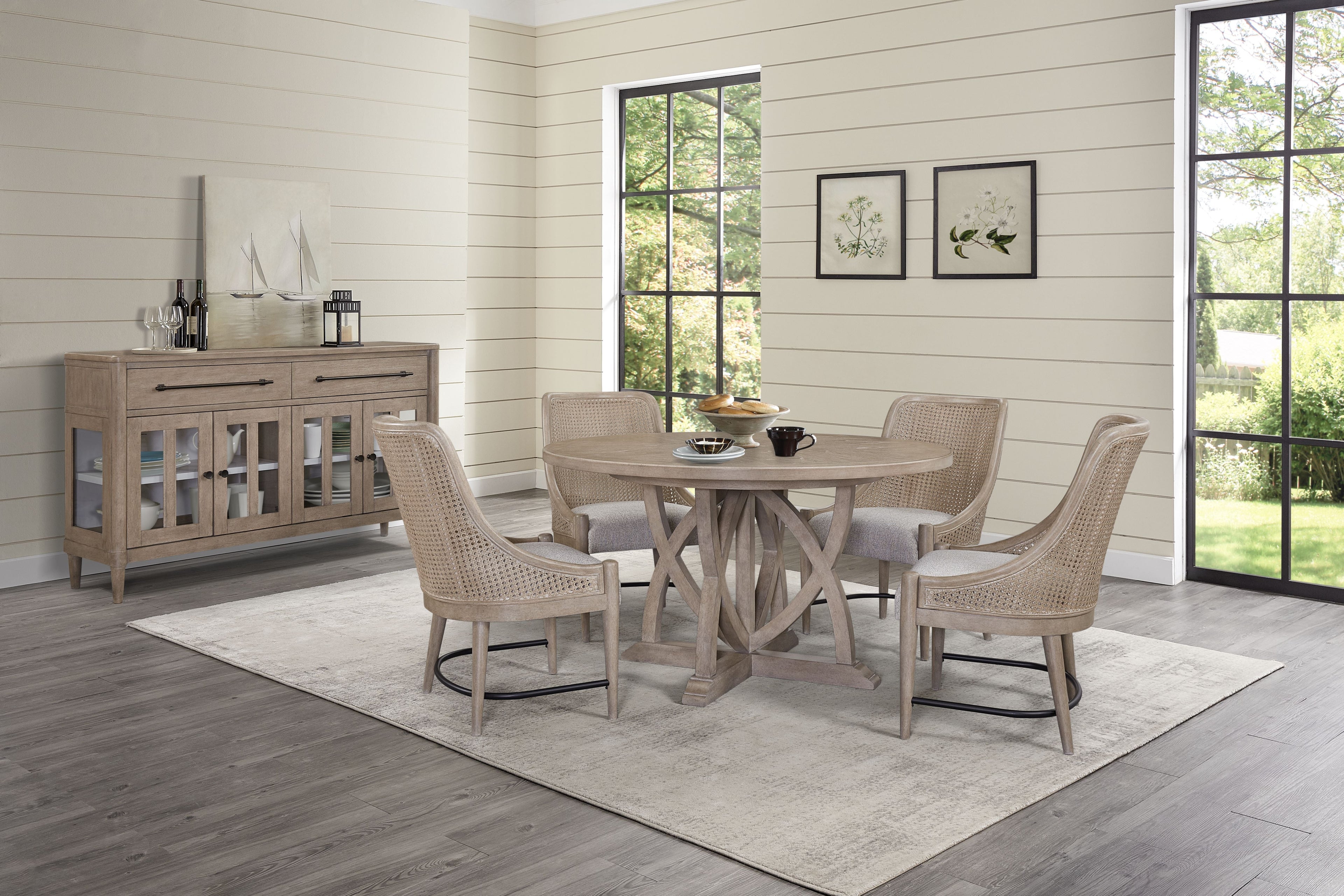 Cane Backed Host Chair