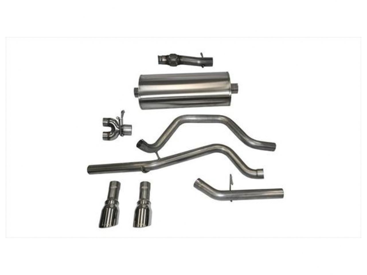 Corsa Performance Corsa 14 GMC Sierra/Chevy Silv 1500 Reg. Cab/Std. Bed 5.3L V8 Polished