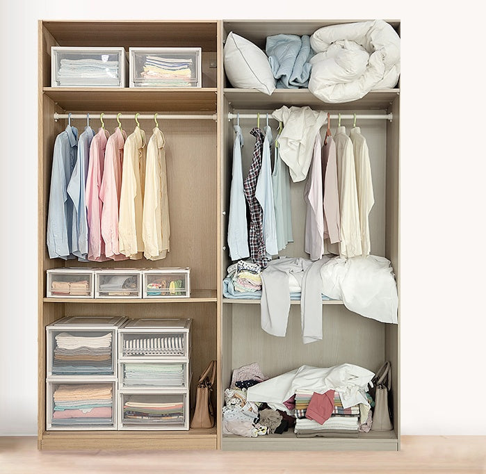Drawer And Drawer Drawer Style Transparent Storage Box