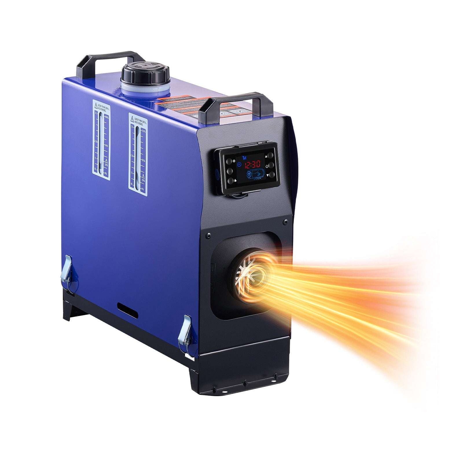 Diesel Heater Portable Diesel Air Heater 8KW DC 12V/24V All in One 1.3 Gal