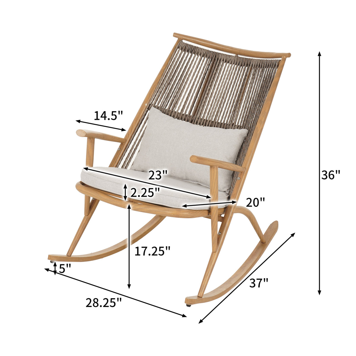 Outdoor Rocking Chair