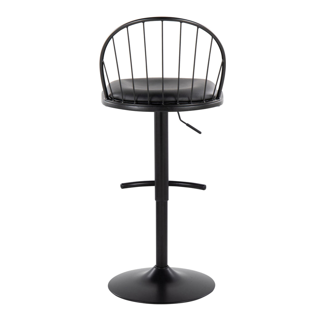 Adjustable Height Barstool with Swivel