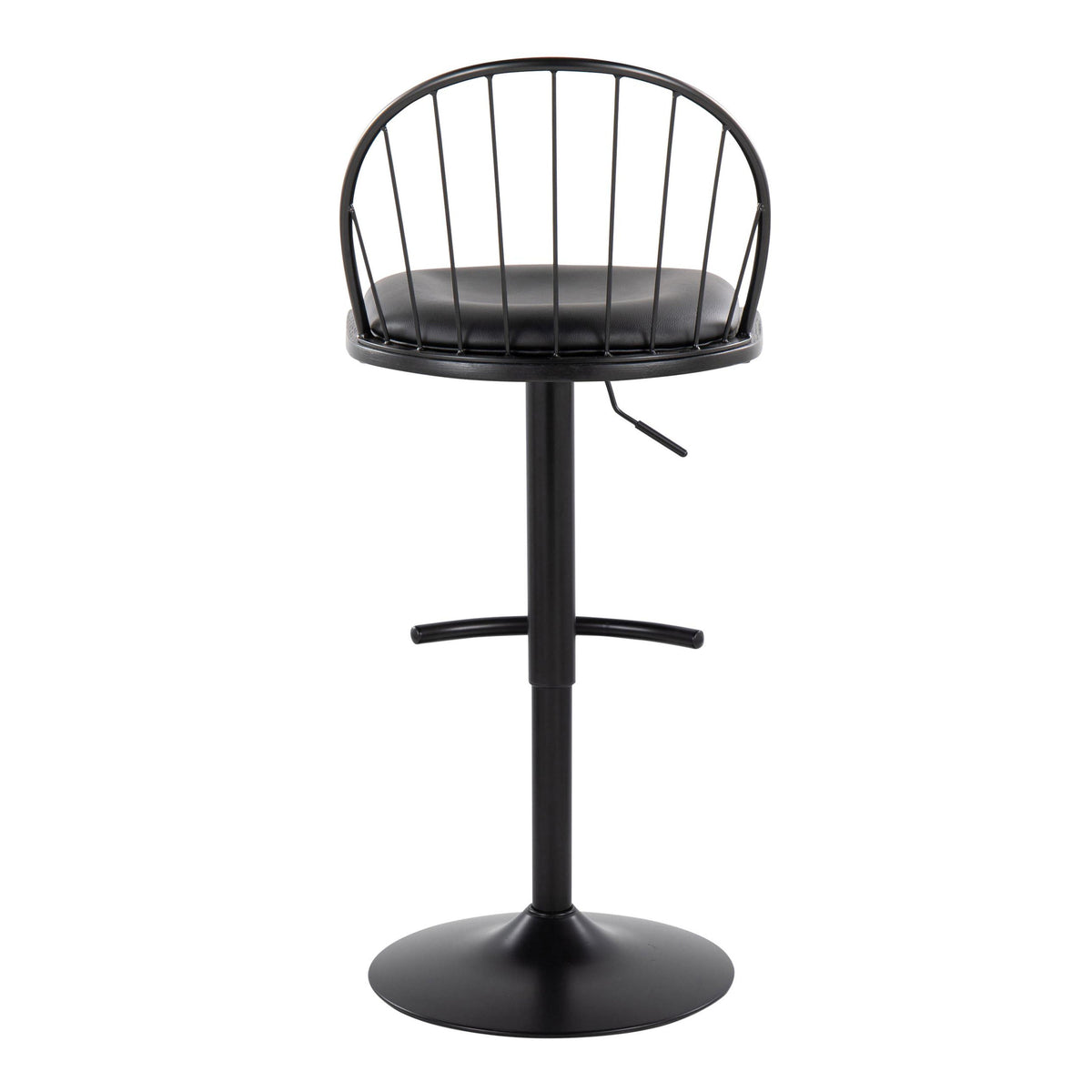 Adjustable Height Barstool with Swivel