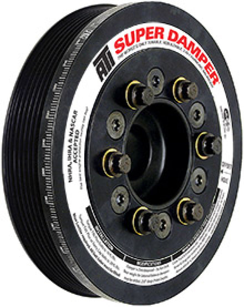ATI Damper - 8.074in - Alum - 8 Grv - Ford 4.6 Mod - 05-10 - 20 Percent OD ATI918019