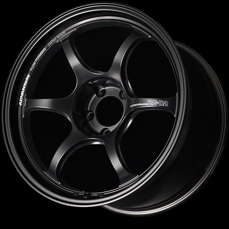 Advan RG-D2 18x8.0 / +48 Offset / 5x112 / 66.5mm Bore / Semi Gloss Black YAT8G48MSB