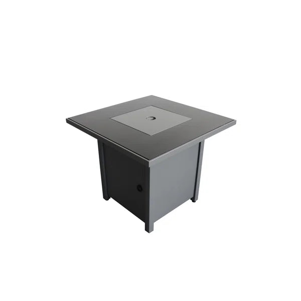 25" H x 30" W Steel Outdoor Fire Pit Table