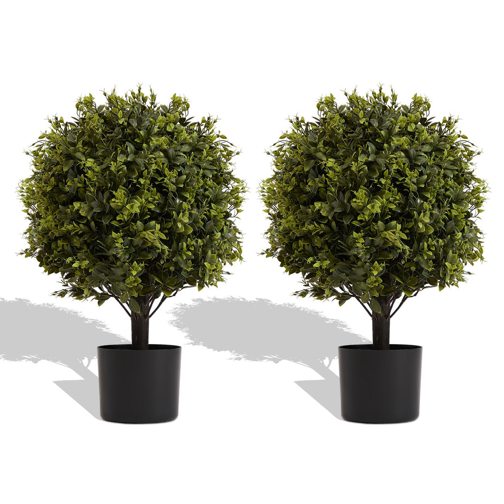 UV Protection Ball Topiary Tree Set – 22in