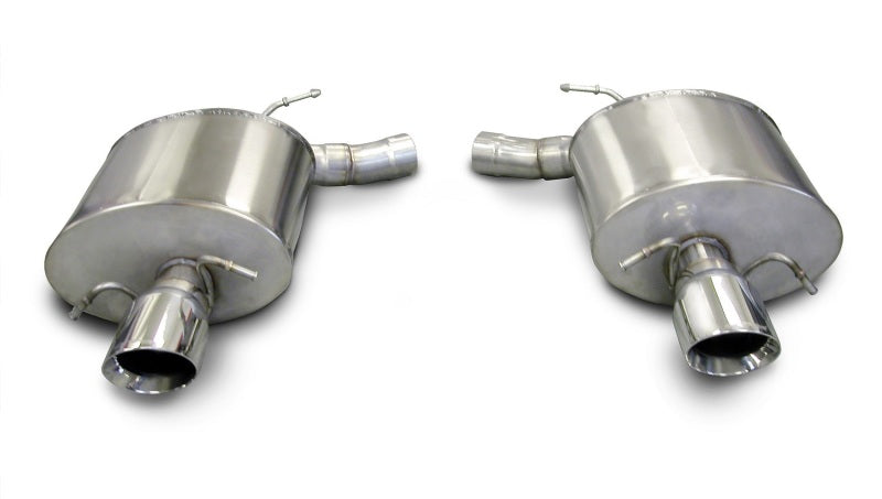 Corsa Performance 09-13 Cadillac CTS Sedan V 6.2L V8 Polished Sport Axle-Back Exhaust