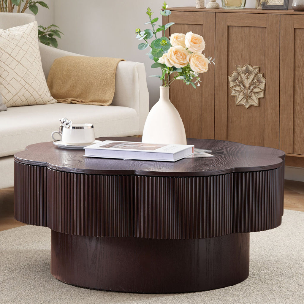 Modern Flower Shaped Coffee Table