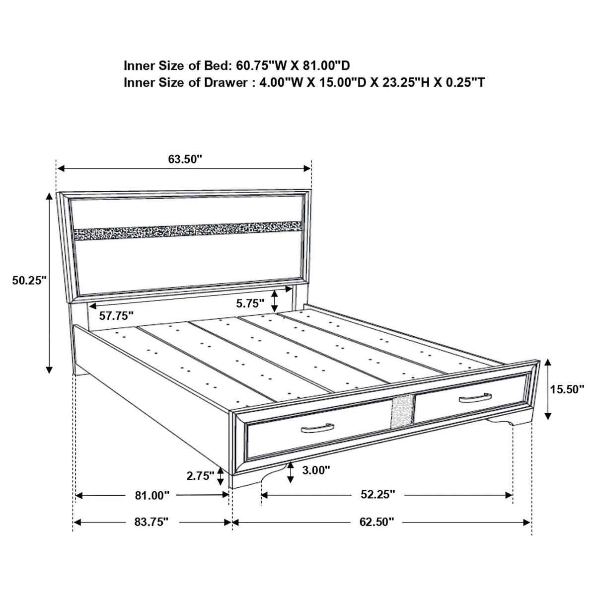 Orchid Storage Bed