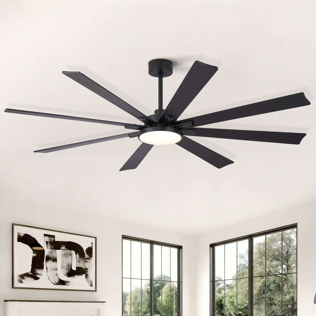 72 Inch Modern Minimalism Ceiling Fan