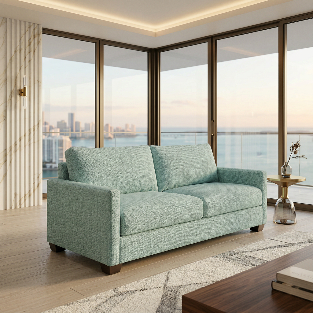 Damon Sofa - Custom Fabric Options & Classic Design