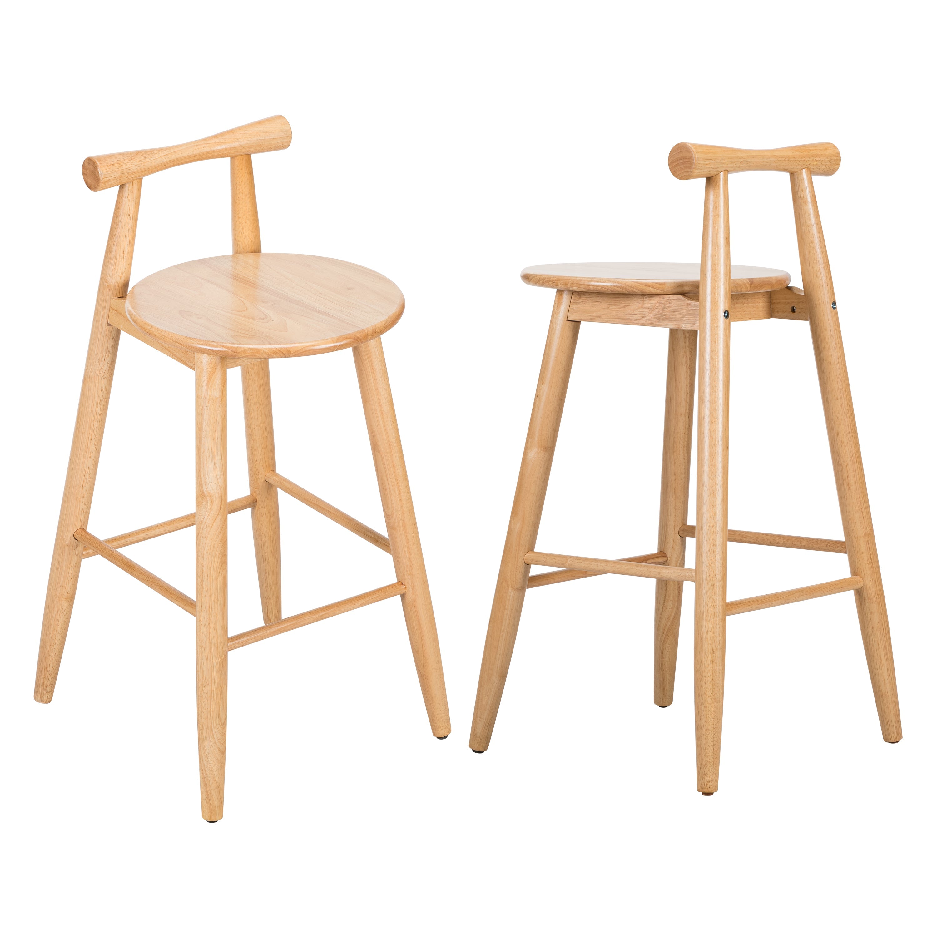 Grove Indoor Rubberwood Barstool