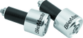 BikeMaster Anodized Aluminum Barend Pair - Silver 152128