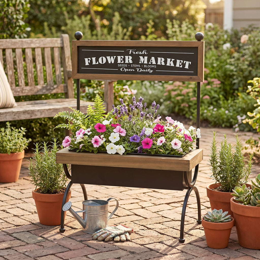 Rustic Garden Pot & Planter