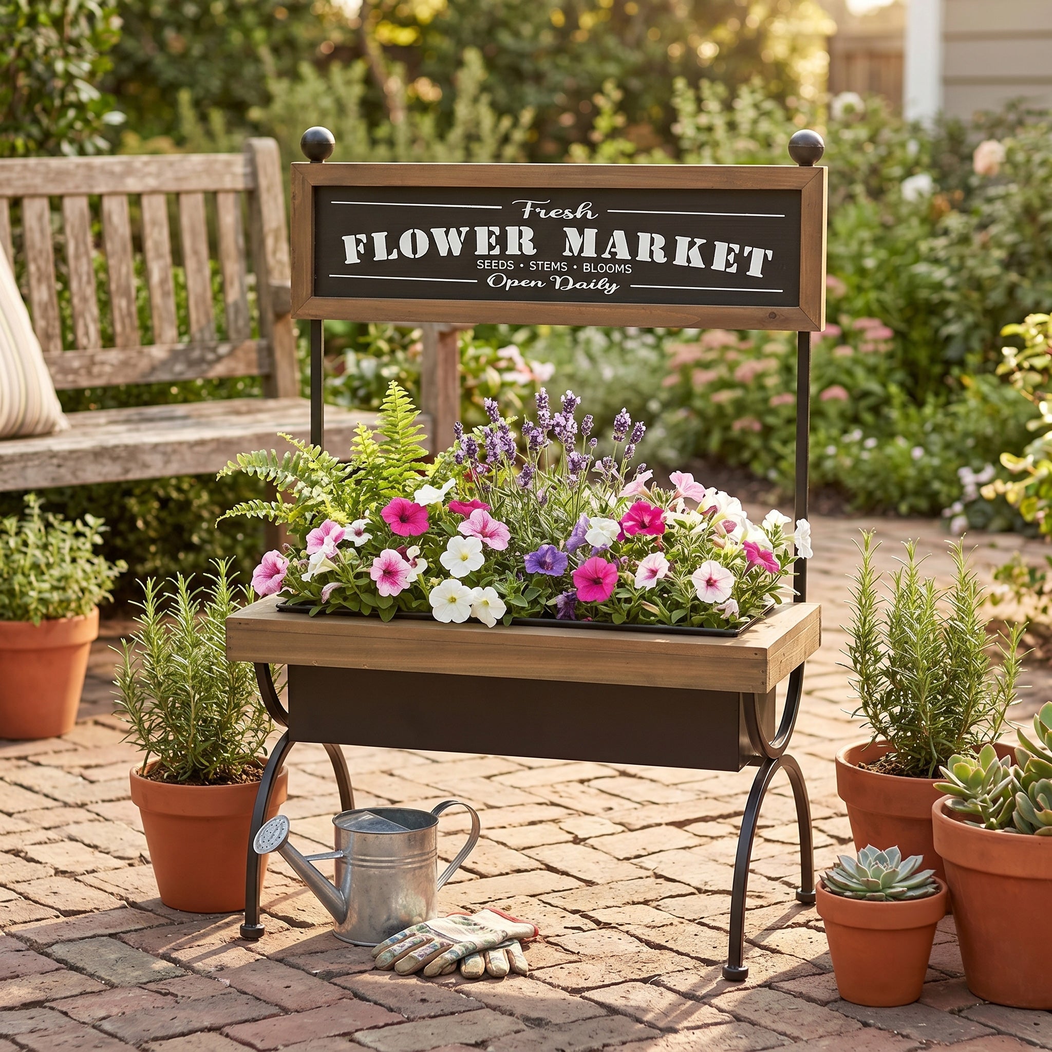 Rustic Garden Pot & Planter